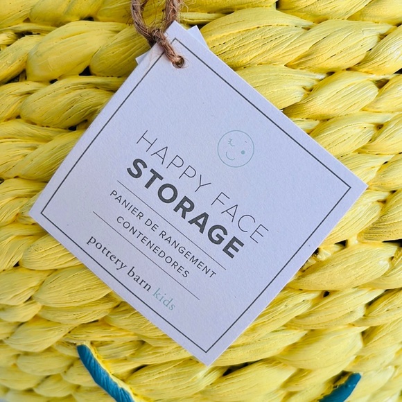 Pottery Barn Kids Happy Face Storage Basket - Picture 10 of 16